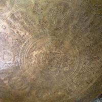 Handmade [gong], Bronze Chau Gong, Tam-tam Gong, Symphonic Gong With [mandala] Etching