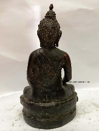 Antique Buddhist Statue Of Shakyamuni Buddha, [bronze, Antique]