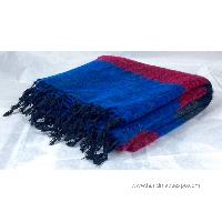 Nepali [handmade] Yak Wool Blanket, [color : Mix Colors]