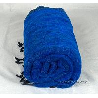 Yak Wool Blanket, Nepali Acrylic Hand Loom Blanket, [navy Blue]