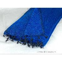 Yak Wool Blanket, Nepali Acrylic Hand Loom Blanket, [navy Blue]