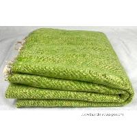 Yak Wool Blanket, Nepali Acrylic Hand Loom Blanket, [green]