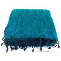 Yak Wool Blanket, Nepali Acrylic Hand Loom Blanket, [tourquise]