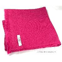 Pashmina Shawl, Nepali Handmade Shawl, In Four Ply Wool, Color Dye [dark Pink Color]