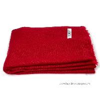 Pashmina Shawl, Nepali Handmade Shawl, In Four Ply Wool, Color Dye [dark Red Color]