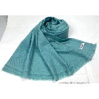 Pashmina Shawl, Nepali Handmade Shawl, In Four Ply Wool, Color Dye [tourquise Color]