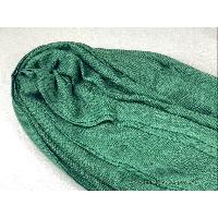 Pashmina Shawl, Nepali Handmade Shawl, In Four Ply Wool, Color Dye [green Color]