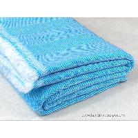 Pashmina Blanket, Thick Nepali Pashmina Shawl, Eight-ply Wool, Light Blue