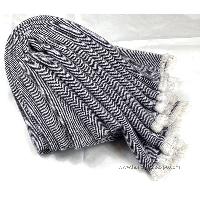 Pashmina Blanket, Thick Nepali Pashmina Shawl, Eight-ply Wool, Grey