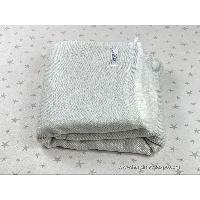 Pashmina Blanket, Thick Nepali Pashmina Shawl, Eight-ply Wool, White