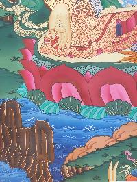 Thangka Painting Of White Tara