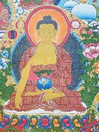 Thangka Painting Of Shakyamuni Buddha