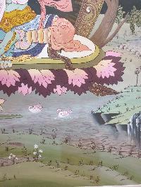 Thangka Painting Of Green Tara