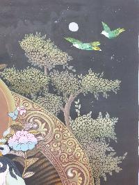 Thangka Painting Of Green Tara