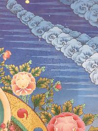 Thangka Painting Of Chenrezig