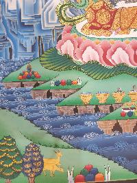 Thangka Painting Of Chenrezig