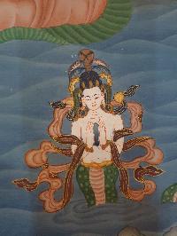 Thangka Painting Of White Tara