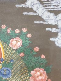 Thangka Painting Of White Tara