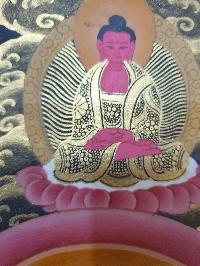 Thangka Painting Of Green Tara