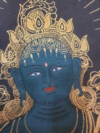 Thangka Painting Of Green Tara