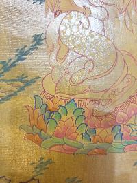 Thangka Painting Of Padmasambhava [real Gold], Guru Rempoche