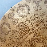 Handmade [gong], Bronze Chau Gong, Tam-tam Gong, Symphonic Gong With [mandala] Etching