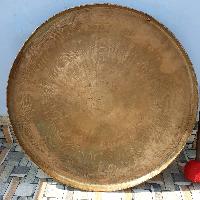 Handmade [gong], Bronze Chau Gong, Tam-tam Gong, Symphonic Gong With [mandala] Etching