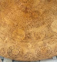 Handmade [gong], Bronze Chau Gong, Tam-tam Gong, Symphonic Gong With [mandala] Etching