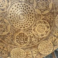 Handmade [gong], Bronze Chau Gong, Tam-tam Gong, Symphonic Gong With [mandala] Etching