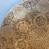 Handmade [gong], Bronze Chau Gong, Tam-tam Gong, Symphonic Gong With [mandala] Etching