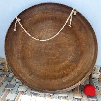 Handmade [gong], Bronze Chau Gong, Tam-tam Gong, Symphonic Gong With [mandala] Etching