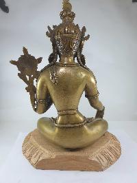 [full Metal], [heavy], [master Quality], Buddhist Statue Of White Tara, [rare Find]