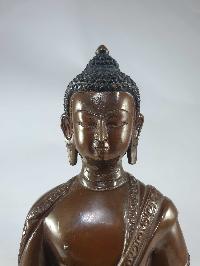 Buddhist Statue Of Medicine Buddha, Chocolate Oxidation