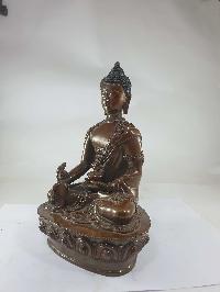 Buddhist Statue Of Medicine Buddha, Chocolate Oxidation