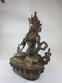 Buddhist Handmade Statue Of Vajrasattva, [antique Finishing]