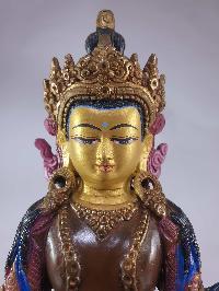 Buddhist Statue Of Aparimita [traditional Color Finishing], Chepame, Amitayus