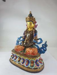 Buddhist Statue Of Aparimita [traditional Color Finishing], Chepame, Amitayus