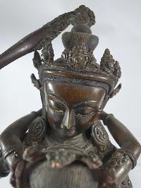 [old Stock], Buddhist Statue Of Manjushri With Consort, [shakti], Yab-yum