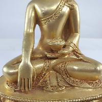 Buddhist Statue Of Shakyamuni Buddha [full Gold Plated]