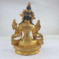 Buddhist Statue Of White Tara [full Gold Plated]