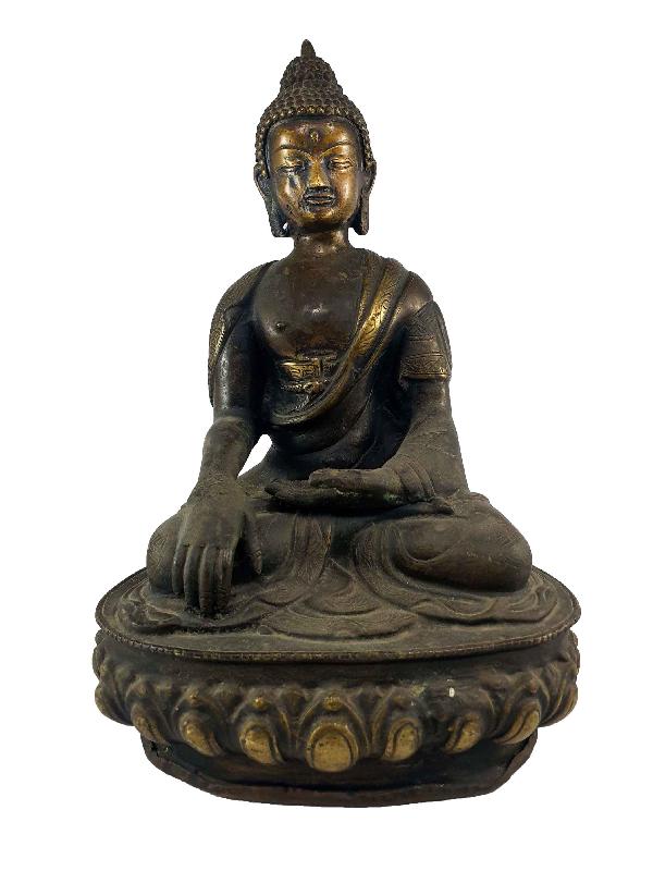 Buddhist Statue Of Shakyamuni Buddha [antique]