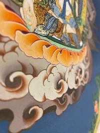 Buddist Hand Painted Thangka Of [sahasrabhuja Avalokitesvara], [real Gold], Lamas Art