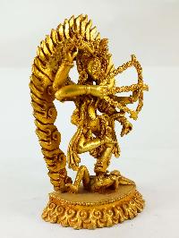 Buddhist Statue Of Kurukulla, [full Gold Plated], Rigjeyma, Pema Khandro, Wangyi Lhamo, Red Tara