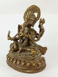 Buddhist Statue Of Ganesh, [chocolate Oxidized]