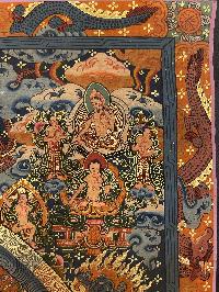 Buddhist Hand Painted Thangka Of Mandala, Lamas Art