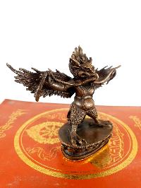 Buddhist Statue Of Garuda, [chocolate Oxidized]