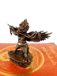 Buddhist Statue Of Garuda, [chocolate Oxidized]