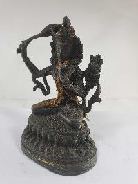 Statue Of Manjushri, [antique Finishing]