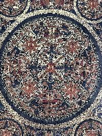 Buddhist Hand Painted Thangka Of Pancha Buddha Mandala Thangka