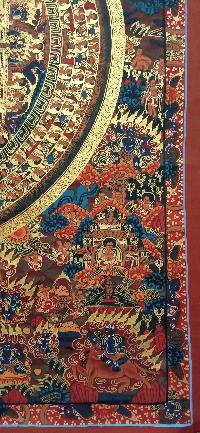 Buddhist Handmade Thangka Of Buddha Mandala Thangka